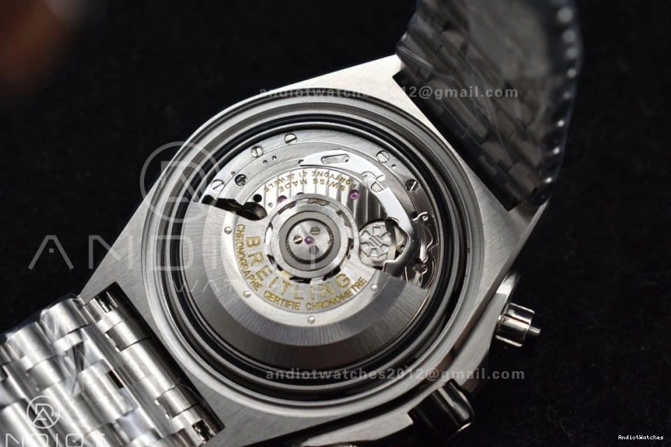 Best 586 Black Bracelet A 44mm BLSF Edition SS on Dial B01 Sustainable SS 1:1 Chronomat 0121